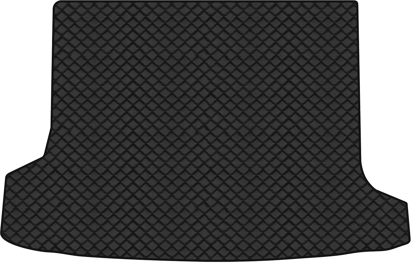 Коврик из экокожи в багажник авто EVAtech ECO для Cherokee (KL) Jeep 2014 5 поколение SUV USA JP12822BO1BBB