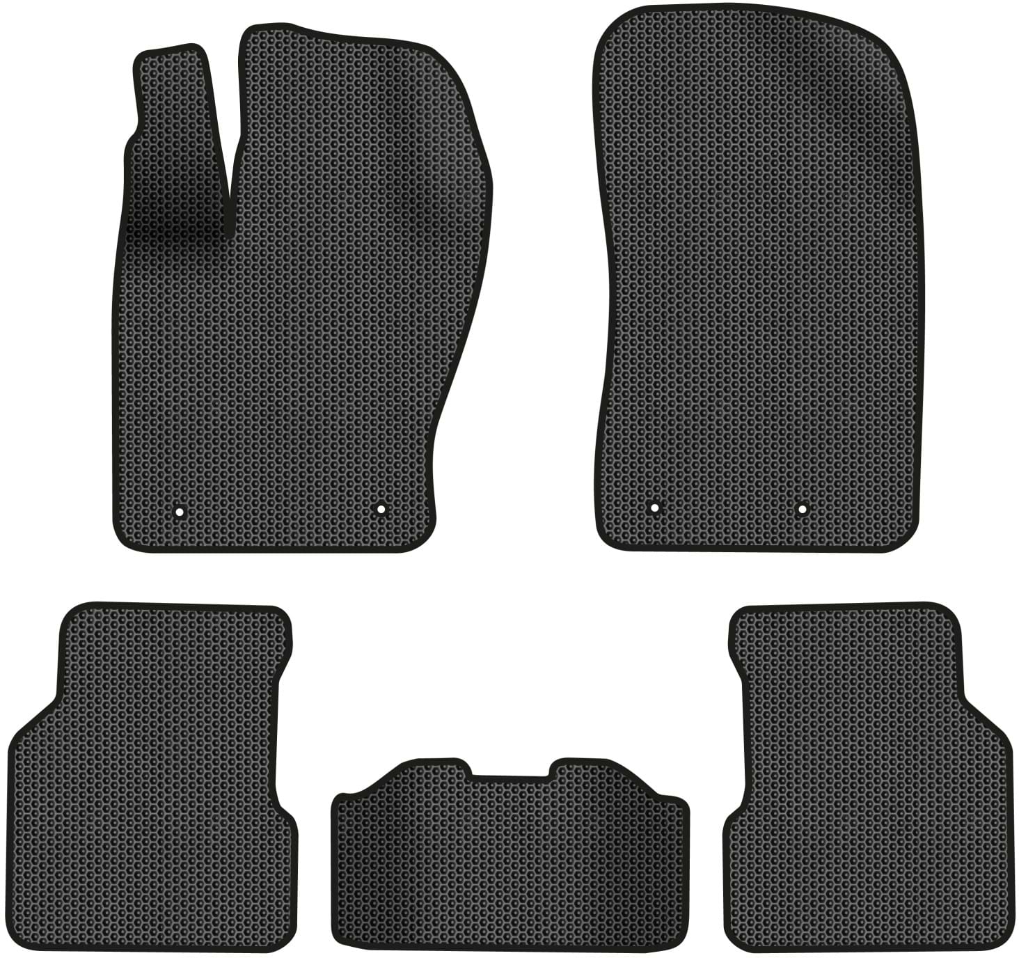 EVA коврики в салон авто EVAtech для Compass Jeep 2017 2 поколение SUV USA JP1613C5LA4SBB