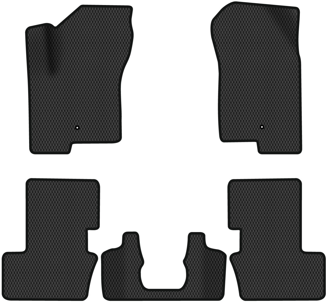 EVA коврики в салон авто EVAtech для Patriot (MK74) Jeep 2006-2011 1 поколение SUV USA JP1760CD5LA2RBB