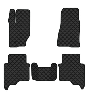 Килимки з екошкіри в салон авто EVAtech ECO для Grand Cherokee (WK) Jeep 2005-2010 3 покоління SUV EU JP21689C5LA1BBB