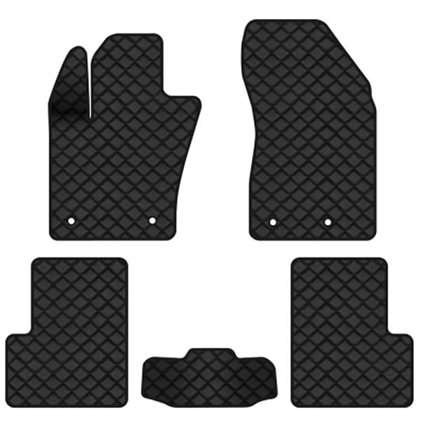 Коврики из экокожи в салон авто EVAtech ECO для Renegade Jeep 2014 1 поколение SUV USA (JP22642CV5OU4BBB)