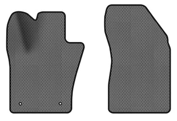 EVA коврики в салон авто передние EVAtech для Renegade (2 clips) Jeep 2014 1 поколение SUV USA JP23861AE2LA2RGB