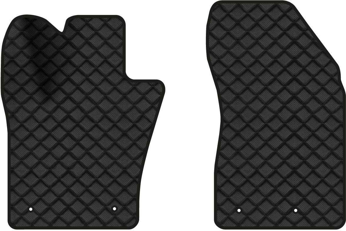 Коврики из экокожи в салон авто передние EVAtech ECO для Renegade Jeep 2014 1 поколение SUV USA (JP2895AE2LA4BBB)