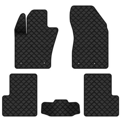 Коврики из экокожи в салон авто EVAtech ECO для Renegade Jeep 2014 1 поколение SUV USA (JP2895CV5LA4BBB)