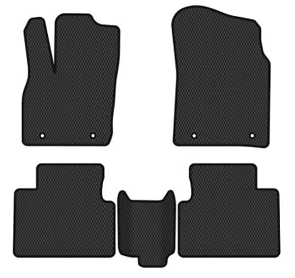 EVA коврики в салон авто EVAtech для Grand Cherokee (WK2) Restyling Jeep 2013-2021 4 поколение SUV EU JP3100C5OU4RBB