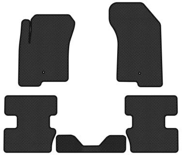 Фото - EVA коврики в салон авто EVAtech для Compass Jeep 2006-2011 1 поколение SUV USA JP3780CV5LA2RBB