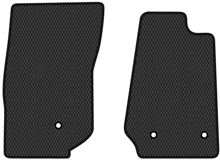 EVA килимки в салон авто передні EVAtech Wrangler (JK) Unlimited Sahara Restyling Jeep 2010-2018 3 покоління SUV USA JP43495AG2FC3RBB