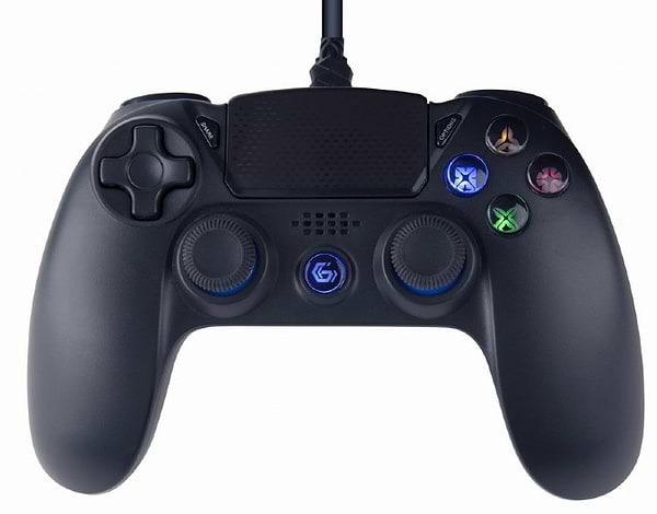 Фото - Геймпад Gembird for PS4/PC Black (JPD-PS4U-01) Фото - Геймпад Gembird for PS4/PC Black (JPD-PS4U-01)