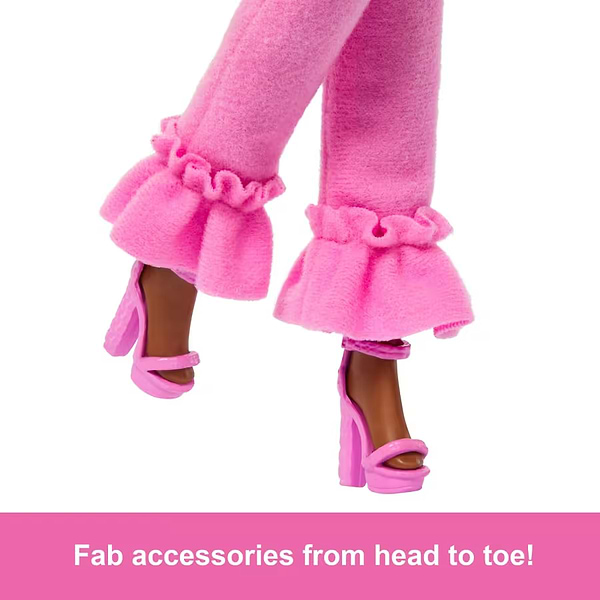 Фото - Кукла Barbie Модница в костюме с перьями (HYV28)