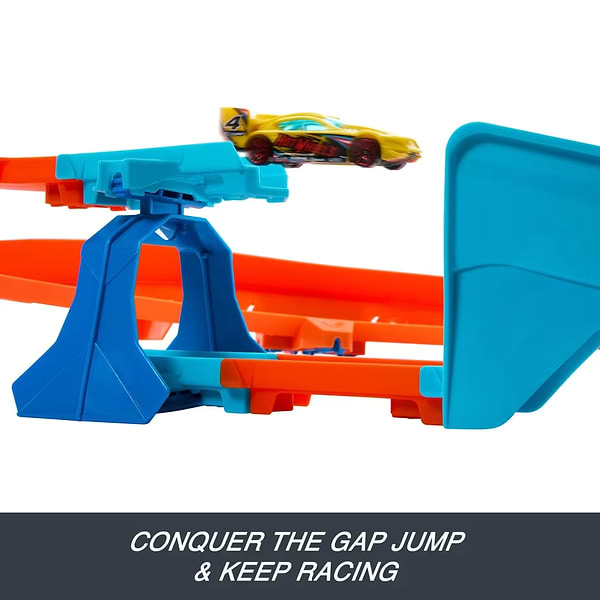 Фото - Трек Hot Wheels Track Creator Крутий стрибок серії (JDB49)