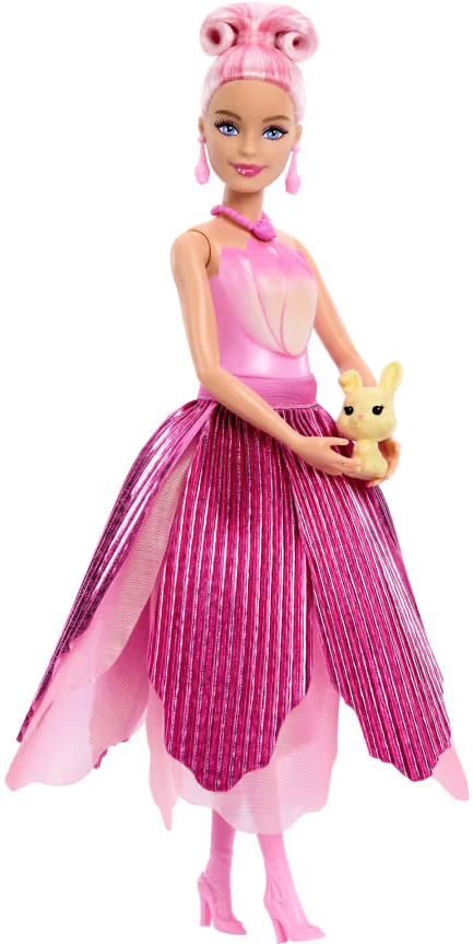 Фото - Кукла-сюрприз набор Barbie Petal Pop Розовый тюльпан (JMF57)
