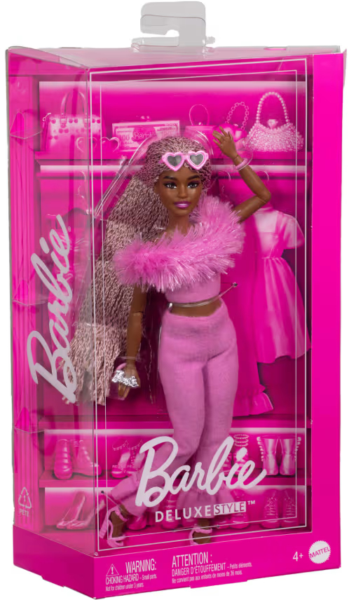 Фото - Кукла Barbie Модница в костюме с перьями (HYV28)