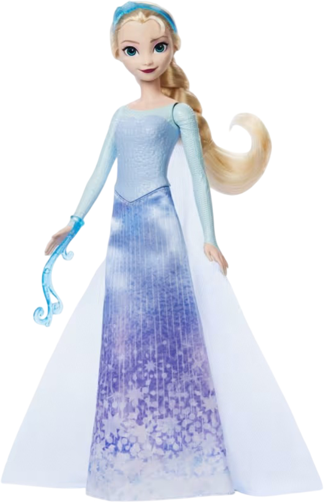 Лялька-сюрприз Disney Frozen Ельза Крути та прояви серії Зимова казка (JBG59) - Фото 1