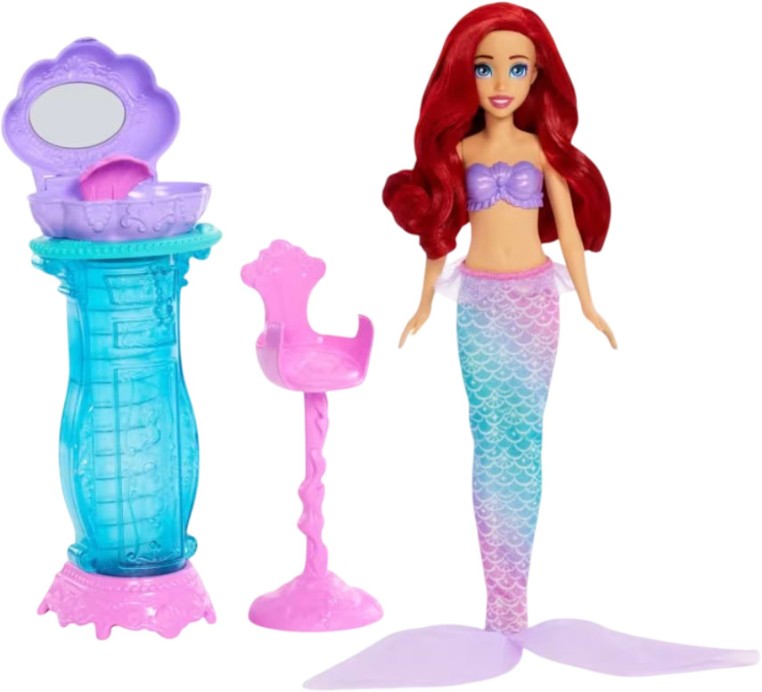 Купить Кукольный набор DISNEY PRINCESS Ариэль Магия жемчужин (JBF86) - Фото 1 Кукольный набор DISNEY PRINCESS Ариэль Магия жемчужин (JBF86) - Фото 1