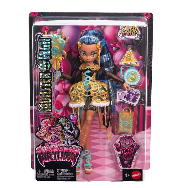 Фото - Кукла Monster High Страх какой сладкий день рождения Клео (JBG76)