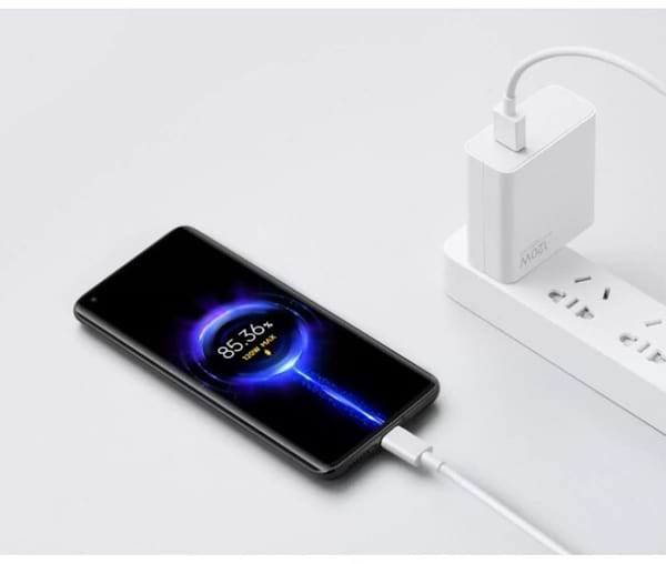 Фото - Сетевое зарядное устройство Xiaomi 120W HyperCharge Combo (Type-A) EU + кабель USB-C (BHR9462EU)