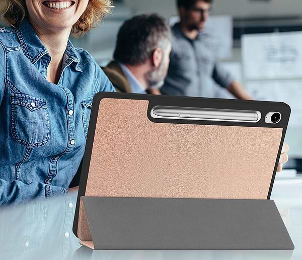 Фото - Чехол для планшета BeCover Flexible TPU Mate for Samsung Galaxy Tab S9 (SM-X710/SM-X716)/S9 FE (SM-X510/SM-X516B) 11.0" Rose Gold (712532)