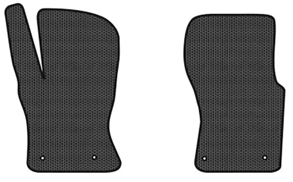 EVA килимки в салон авто передні EVAtech для F-Pace (X761) Jaguar 2016-2020 1 покоління SUV EU (JR11180A2LA4SBB)