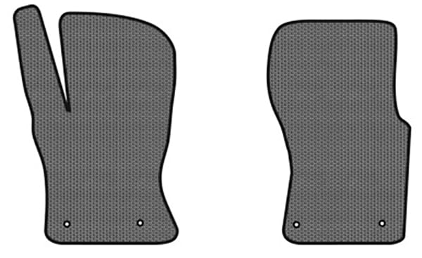 EVA коврики в салон авто передние EVAtech для F-Pace (X761) Jaguar 2016-2020 1 поколение SUV EU (JR11180A2LA4SGB)