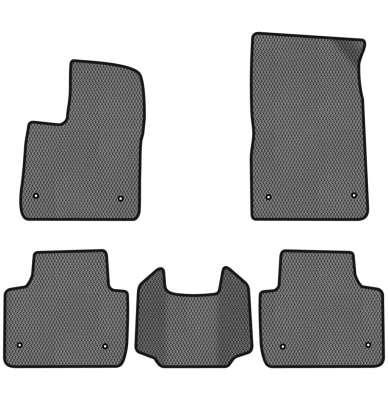 EVA коврики в салон авто EVAtech для I-Pace Jaguar 2018 1 поколение SUV EU JR11304CB5LA8RGB