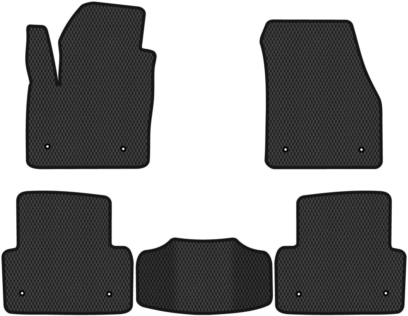 EVA коврики в салон авто EVAtech для E-Pace Jaguar 2017 1 поколение SUV EU JR12589CV5LA8RBB