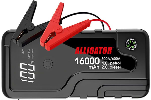 Фото - Пускозарядное устройство ALLIGATOR 16000mAh 300A/600A (JS841)