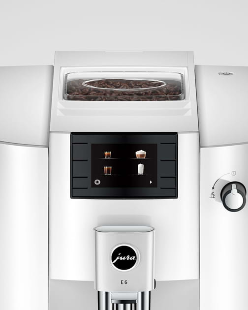 Фото - Кавомашина Jura E6 Piano White EC