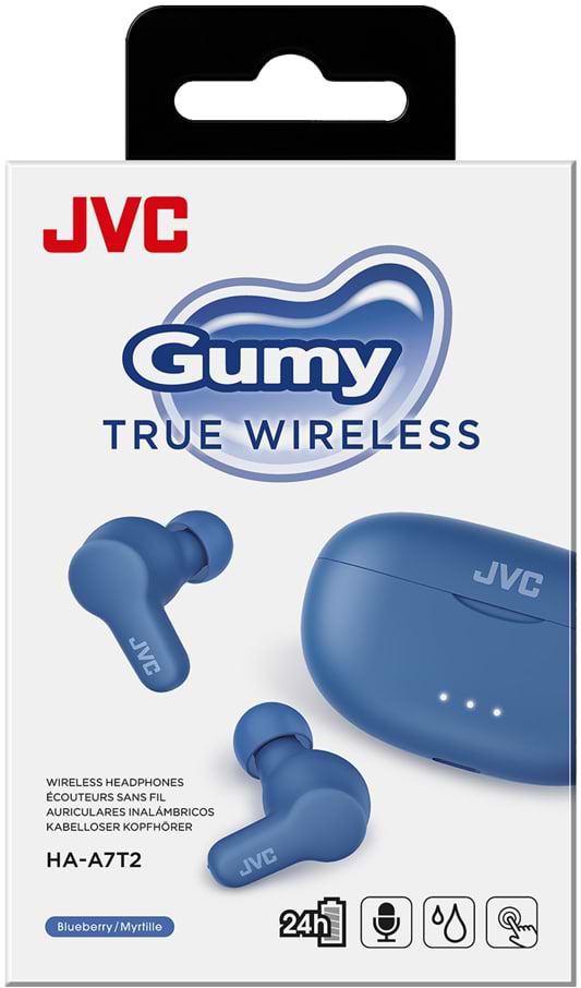 Фото - Наушники вкладыши беспроводные TWS JVC HA-A7T2 Blue (HA-A7T2-A-E)