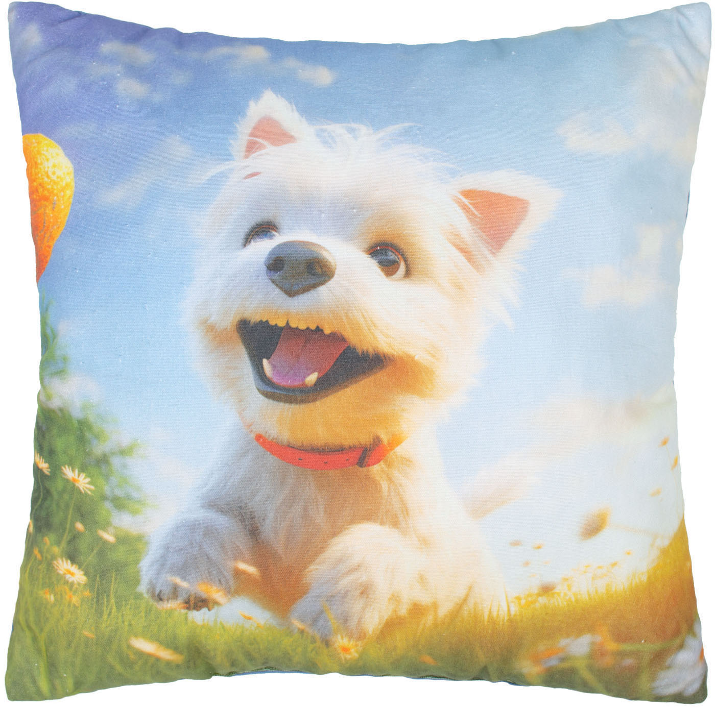 Подушка декоративная Home Line ПОЛУПАНАМА Песик Шпиц (ЦД) 45х45 (189237)
