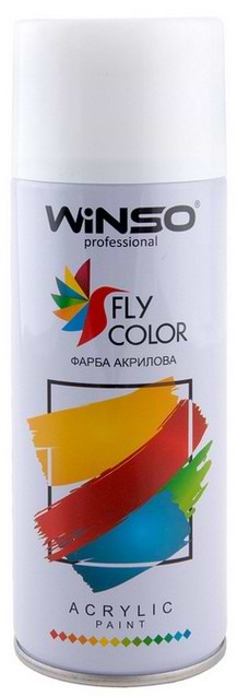 Краска для авто Winso 450 мл белый глянц. (880130/544130)
