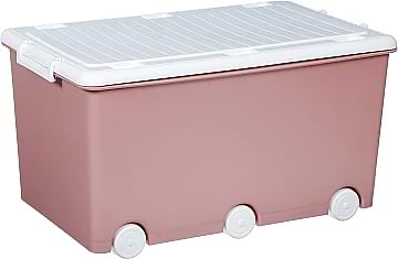 Ящик для игрушек Tega Baby Темно-розовый (PW-001-123)