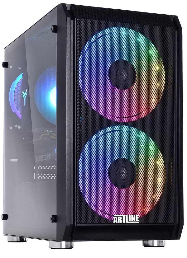 Фото - Системный блок QUBE QB Ryzen 5 7500F RTX 3050 6GB NM 3242Win (Ryzen57500FRTX30506GBNM3242Win)