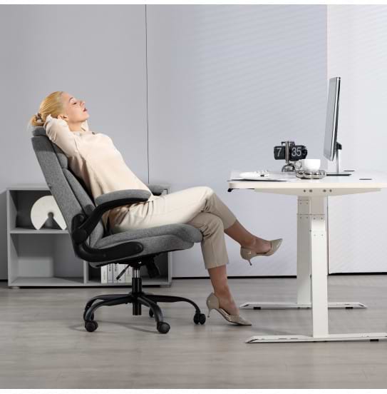 Фото - Кресло офисное GT Racer B-3021 Fabric Gray