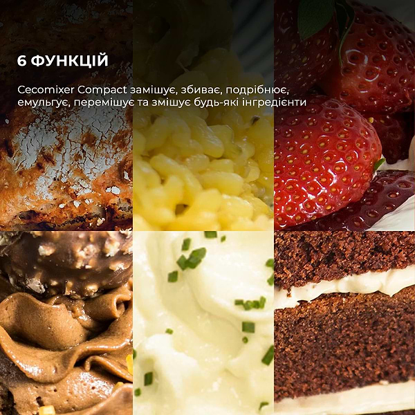 Фото - Уценка - Планетарный миксер Cecotec Cecomixer Compact (CCTC-04019)