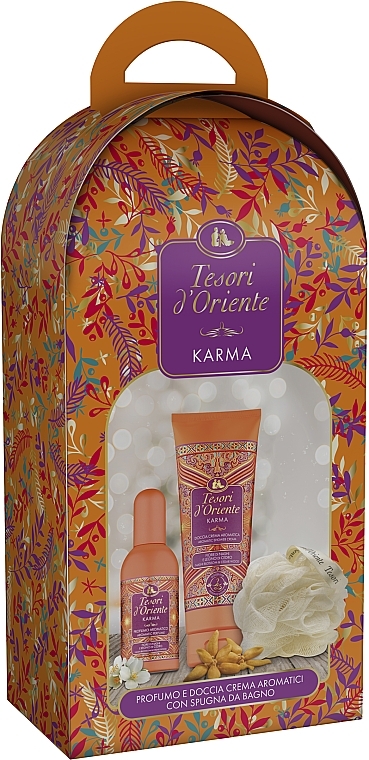 Подарунковий набір для догляду за тілом Tesori d'Oriente КАРМА (8008970052212)