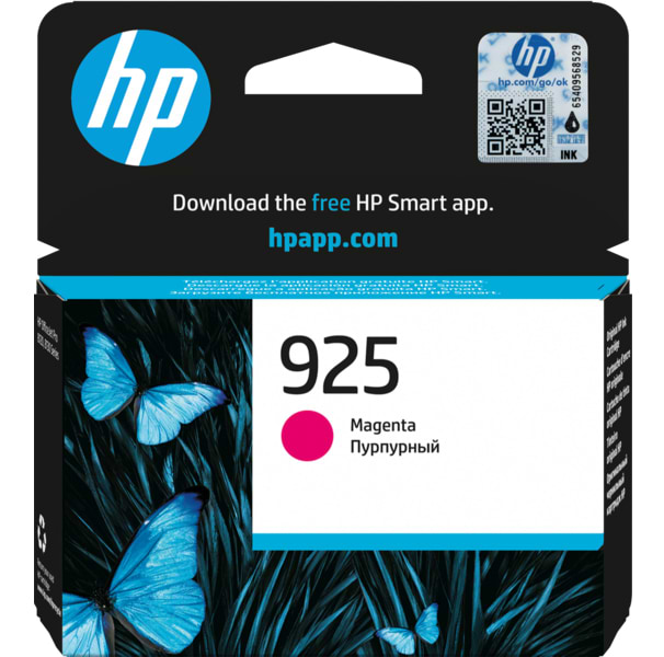 Картридж для струйных МФУ и принтеров HP 925 Magenta Original Ink (4K0V7PE)