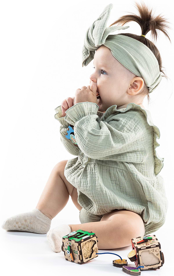 Фото - Бізіборд-куб GoodPlay "Патріот" 5х5х5 (К106)