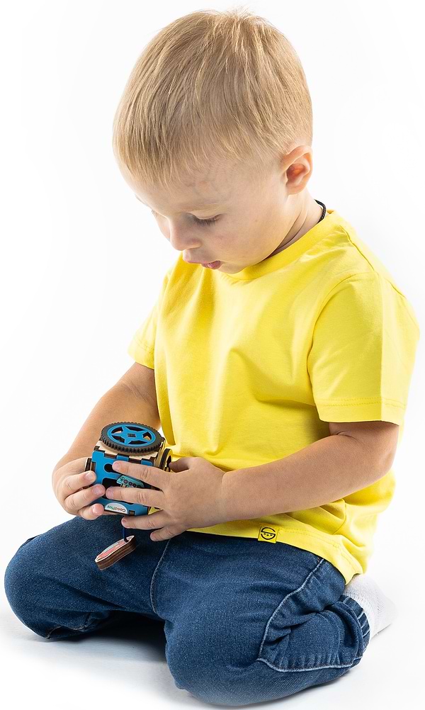 Фото - Бізіборд-куб GoodPlay "Авто" 5х5х5 (К111)