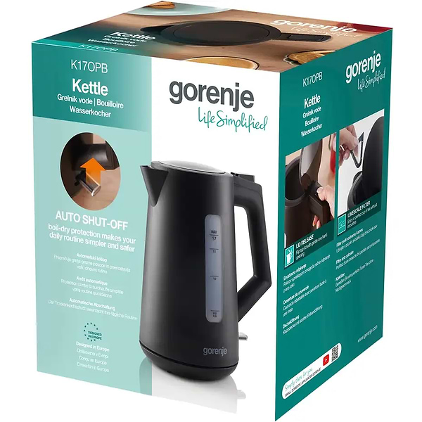 Фото - Электрический чайник Gorenje K17OPB