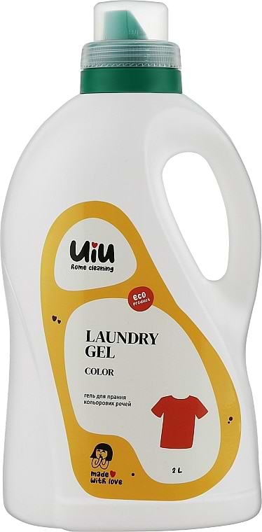 Гель для прання UIU кольорових тканин 2 л (4820152332967)