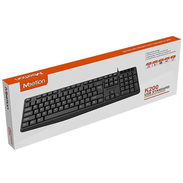 Фото - Клавиатура проводная Meetion MT-K200-A-RUA