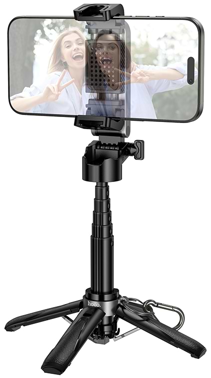 Монопод для селфи HOCO K27 Black (6942007654067)