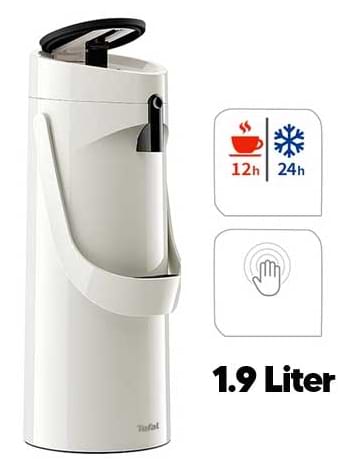 Фото - Термос Tefal K3140214 PONZA PUMP 1.9 л белый