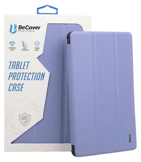 Фото - Чохол для планшета BeCover Soft Edge TPU з кріпленням для стілусу for Xiaomi Redmi Pad SE 8.7'' Purple (712571)