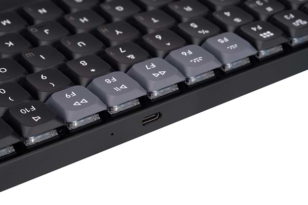 Фото - Клавіатура бездротова ігрова Keychron K3 PRO Gateron Brown BT/USB-A Hot-swap Low Profile QMK, EN/UKR, RGB (K3PH3_KEYCHRON)