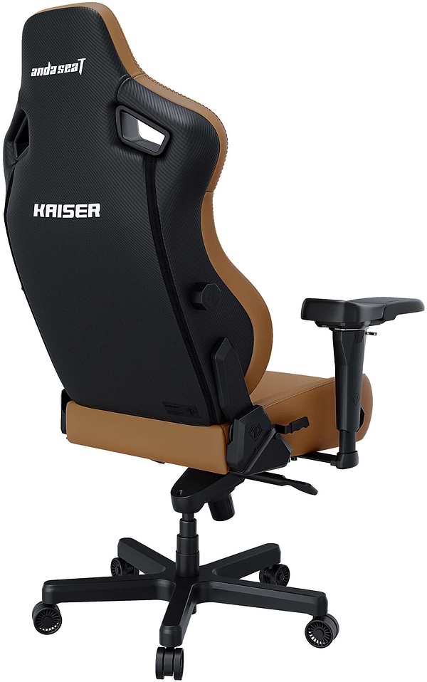 Фото - Крісло для геймерів Anda Seat Kaiser 4 Size L Brown Premium PVC (AD12YDDC-L-20-K-PV/C)