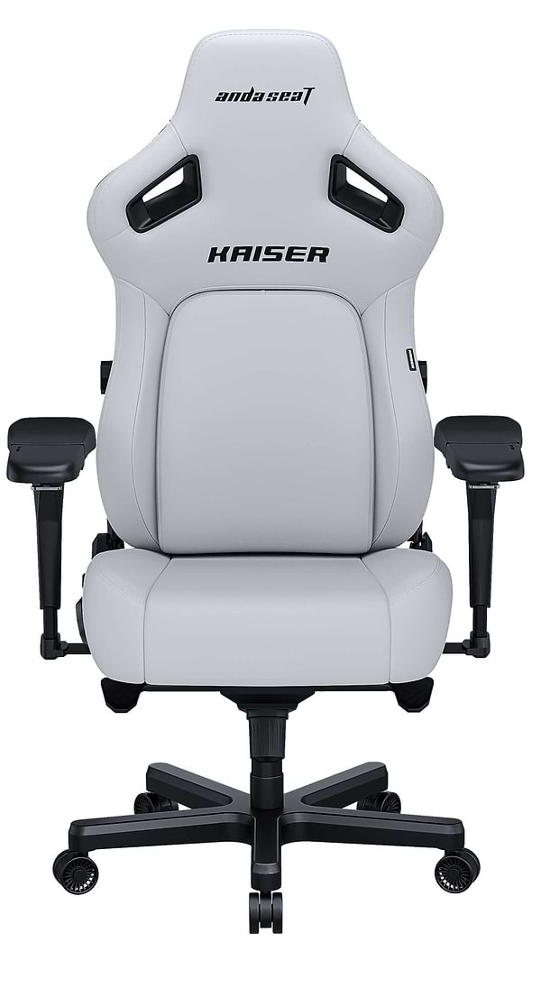 Фото - Крісло для геймерів Anda Seat Kaiser 4 Size XL White Premium PVC (AD12YDDC-XLL-20-W-PV/C)