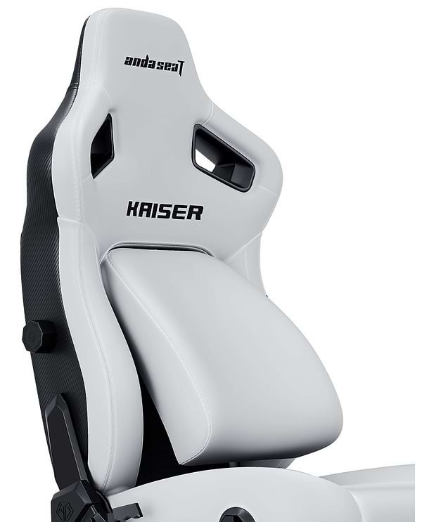 Фото - Крісло для геймерів Anda Seat Kaiser 4 Size XL White Premium PVC (AD12YDDC-XLL-20-W-PV/C)