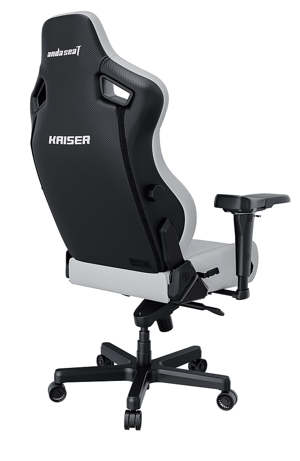 Фото - Крісло для геймерів Anda Seat Kaiser 4 Size XL White Premium PVC (AD12YDDC-XLL-20-W-PV/C)