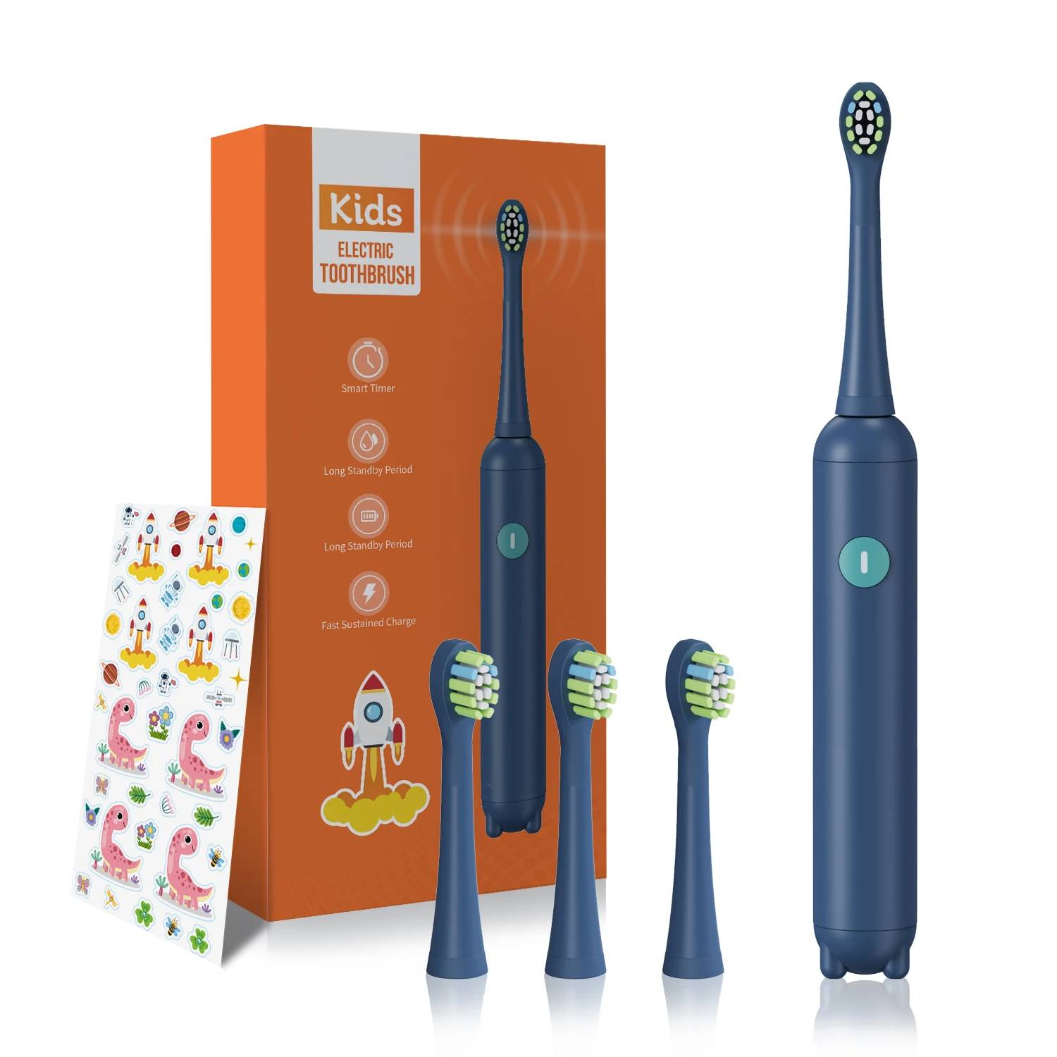 Зубная щетка электрическая INSPIRE K5 4 насадки Blue (ins-k5-4noz-case-blue)